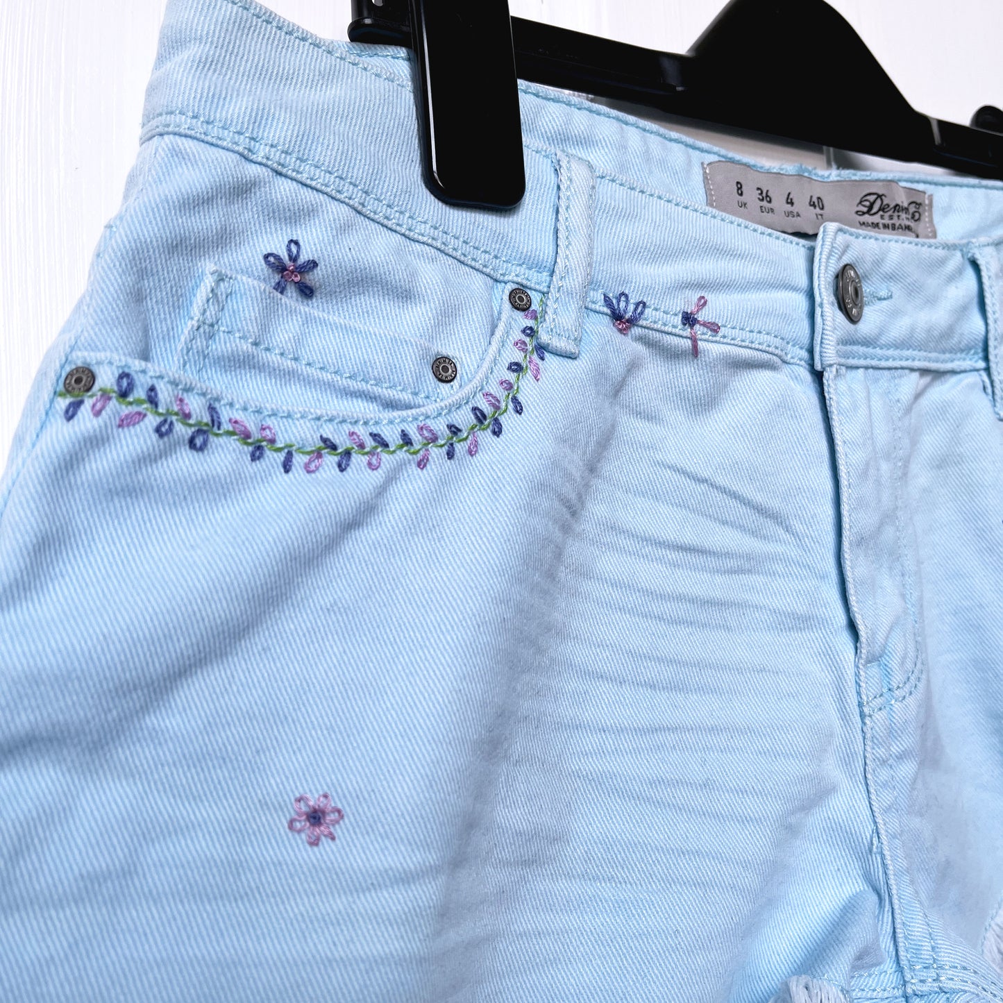 Size 8 | Spring Lavender shorts | Ready to ship