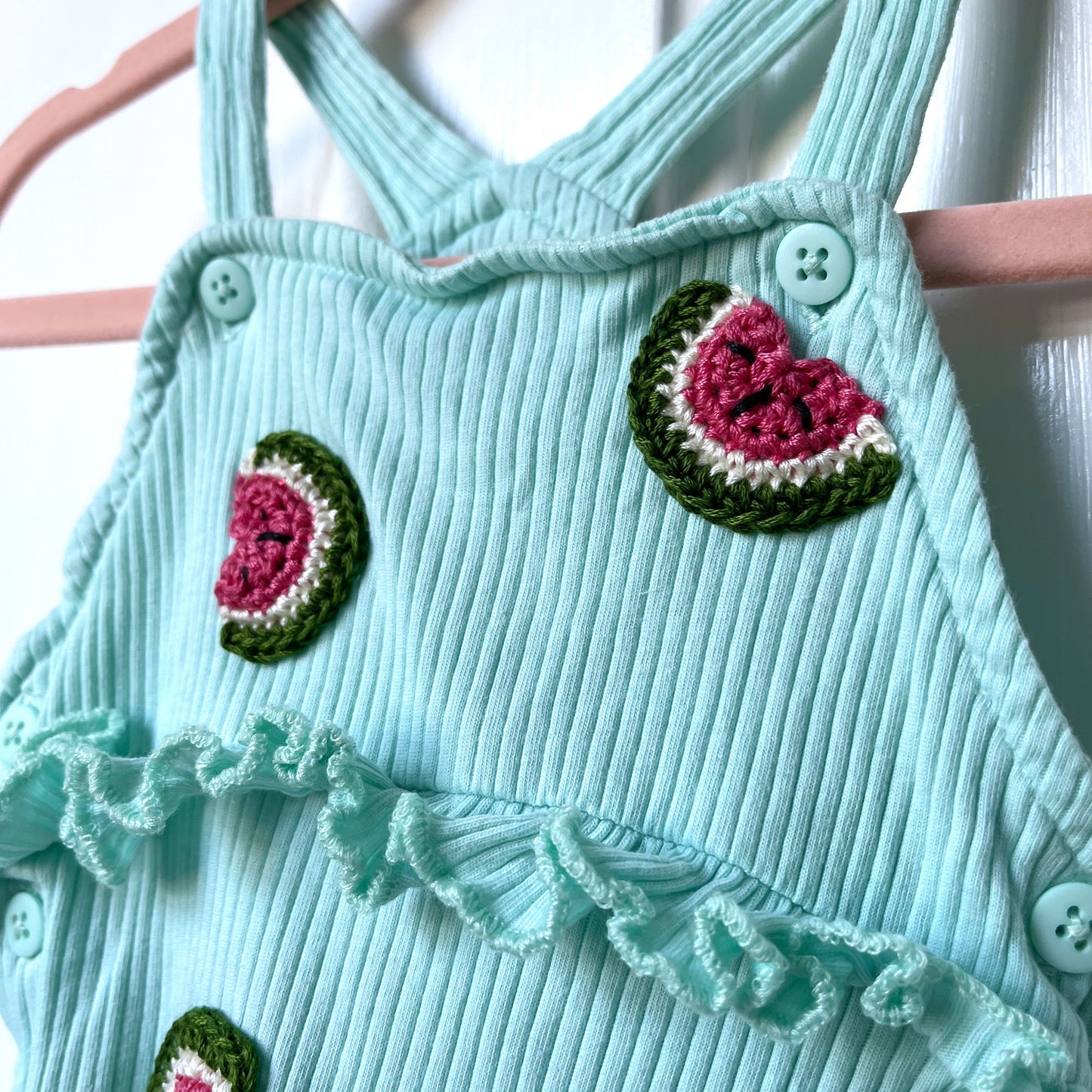 3-6 months, Dunnes Stores | Watermelon romper | Ready to ship