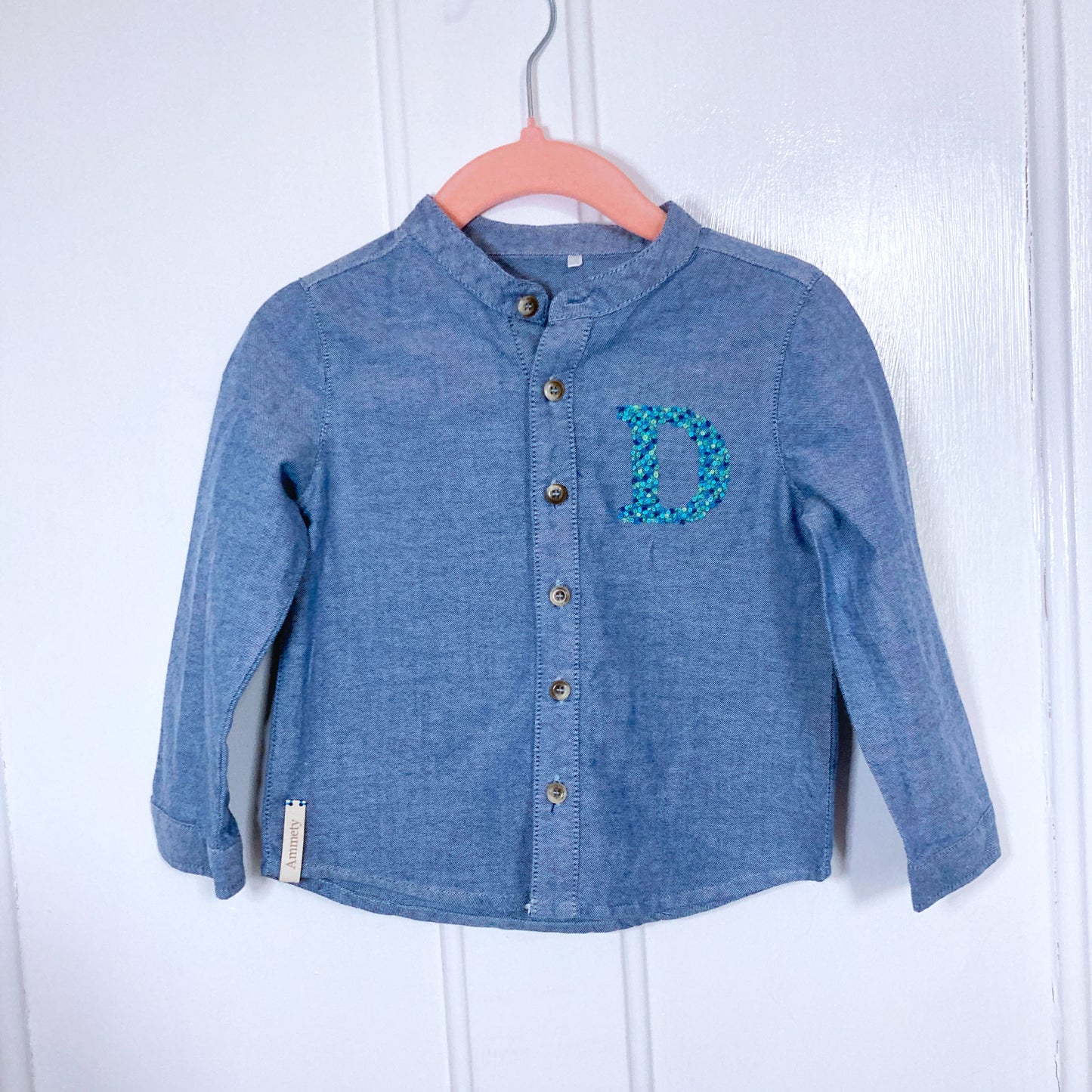 12-18 months, Sainsbury's Tu | D monogram shirt | Ready to ship