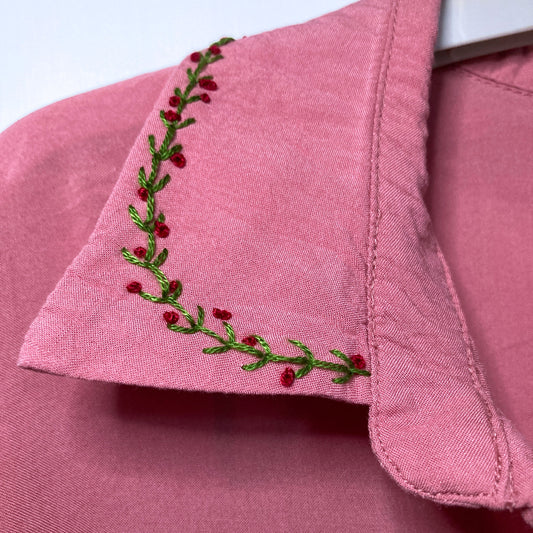 Embroidered collar - custom order