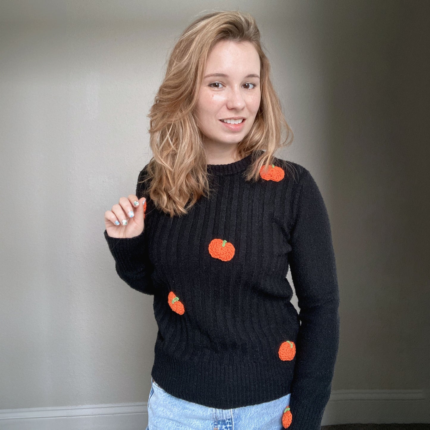 Pumpkin jumper - custom order