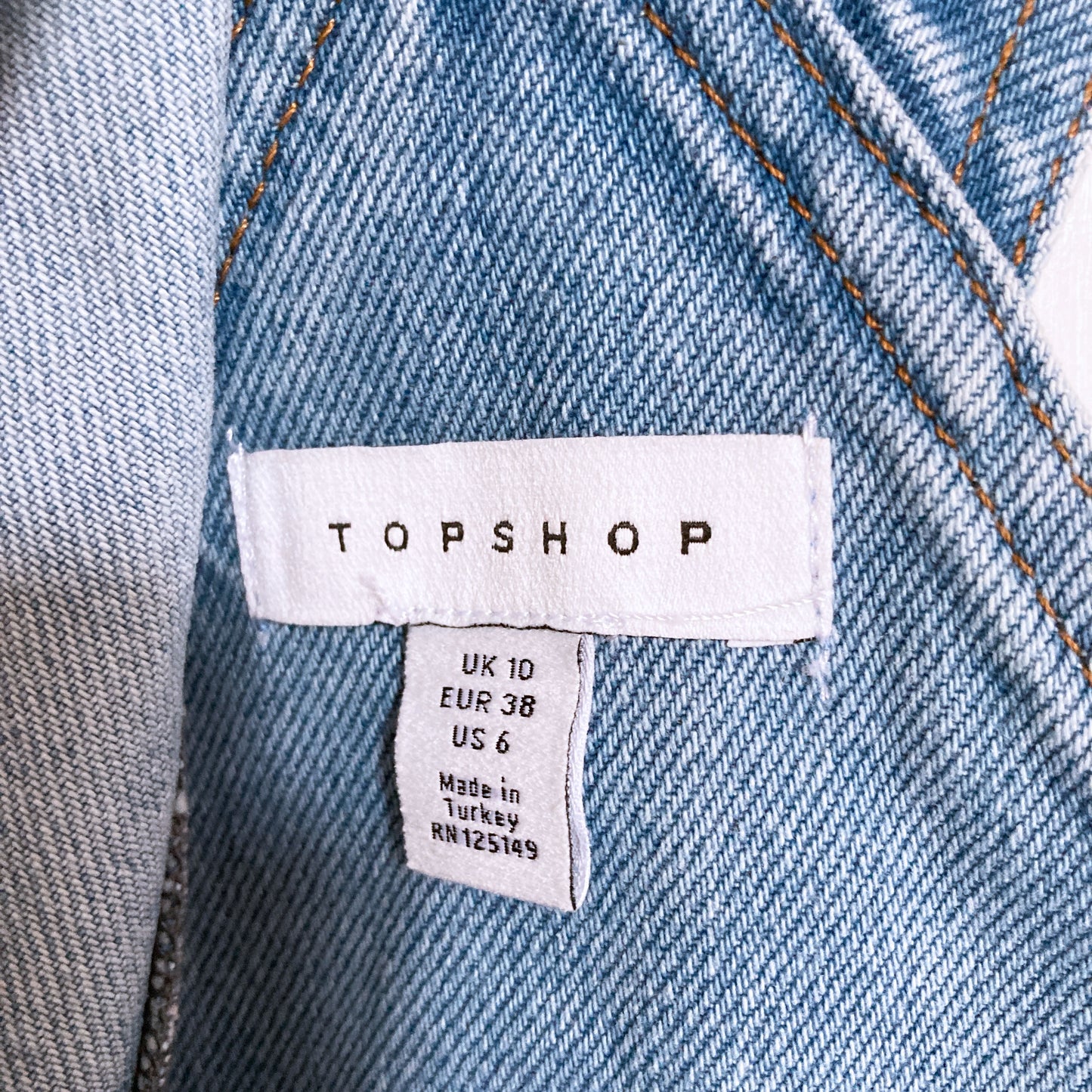 Size 10, Topshop | Daisy dungaree dress | Ready to ship