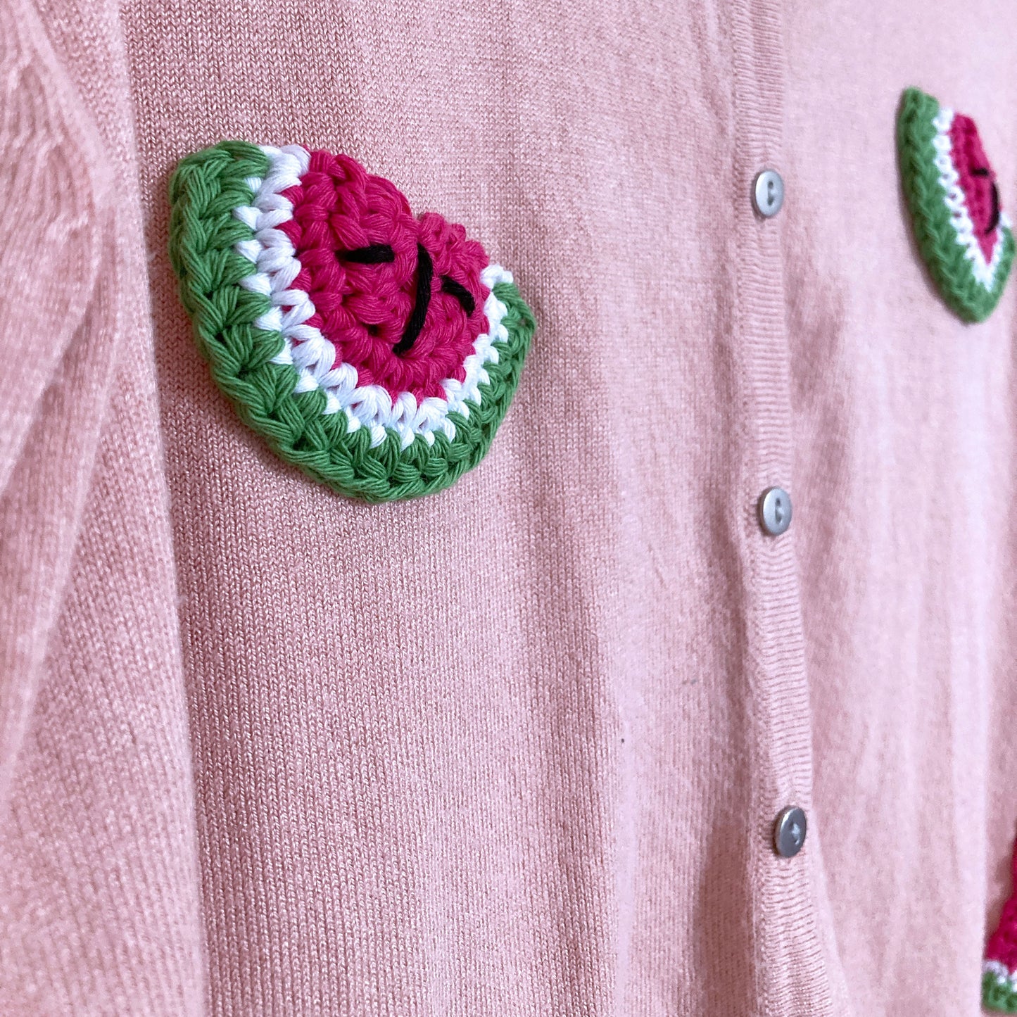 Watermelon cardigan - custom order