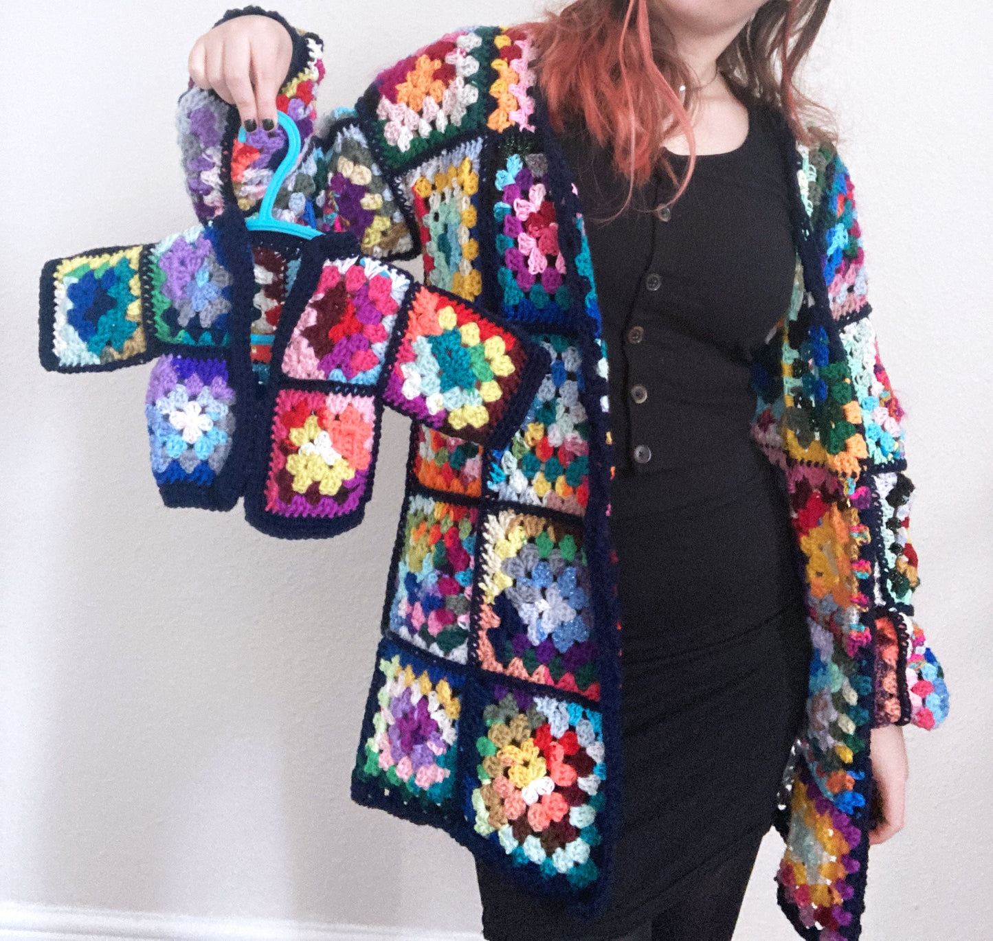 Stained glass kids cardigan