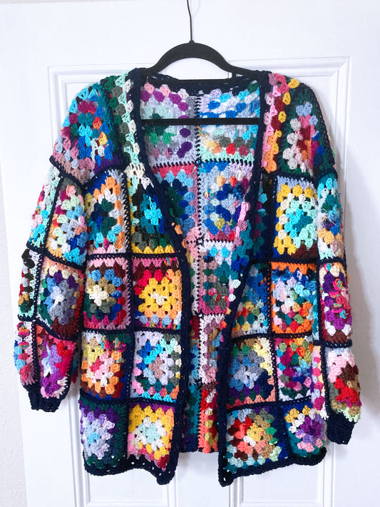 Stained glass cardigan